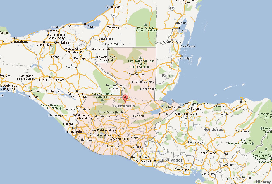 harita guatemala